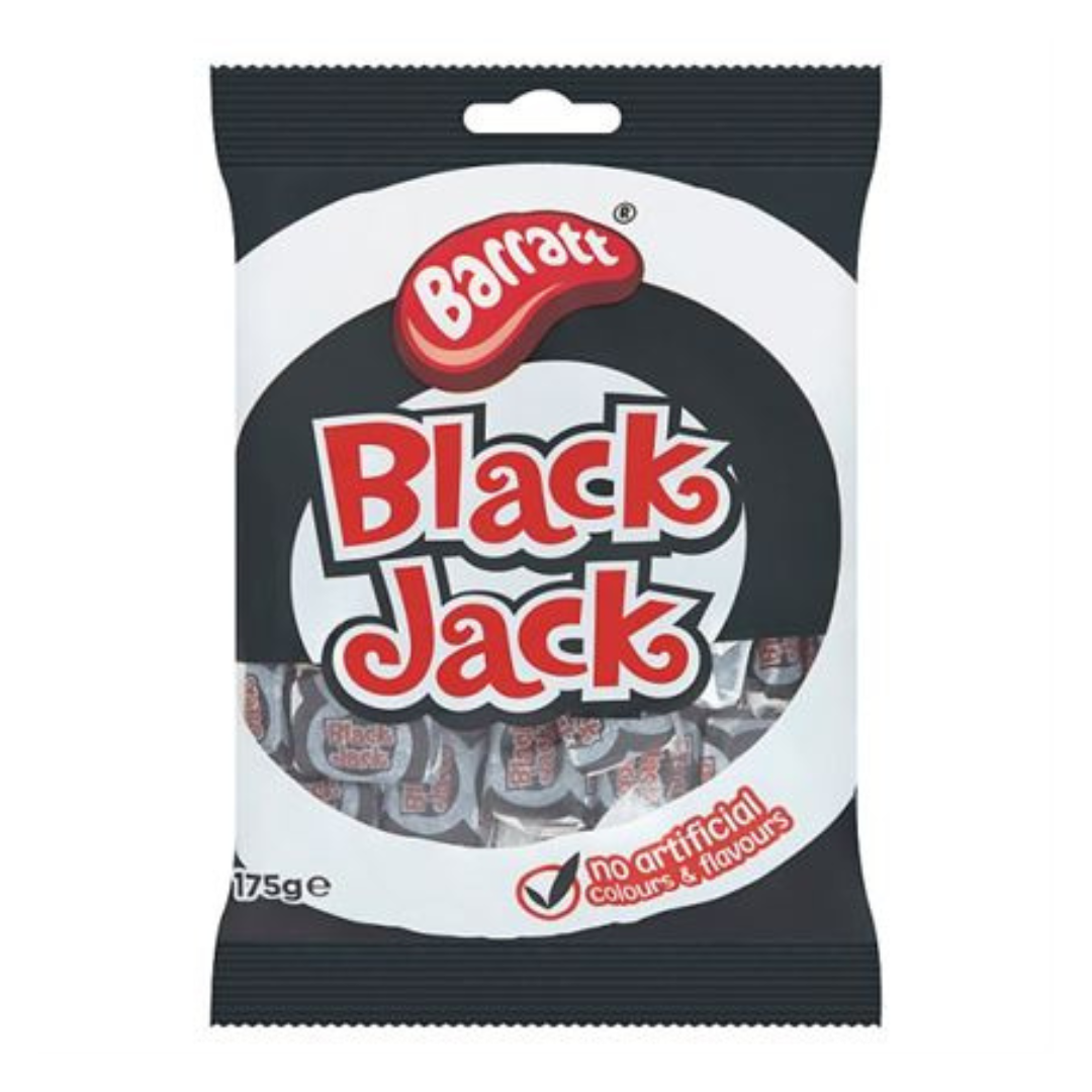 [BestBefore-31Oct2025] Barratt Black Jack Chew Bag 175g