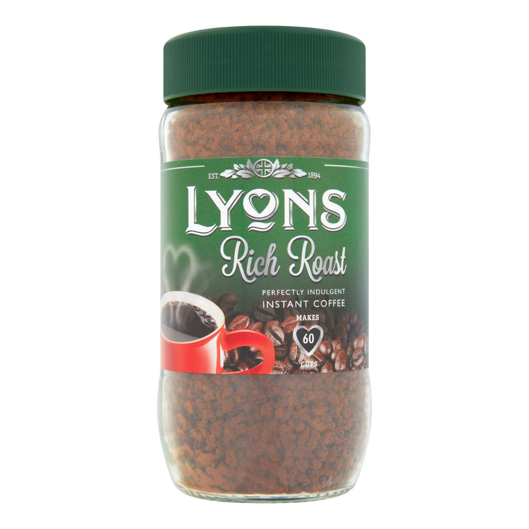 Lyons Rich Roast Instant Coffee 100g ไลออนส์ ริช โรสต์ กาแฟสำเร็จรูป 100 กรัม