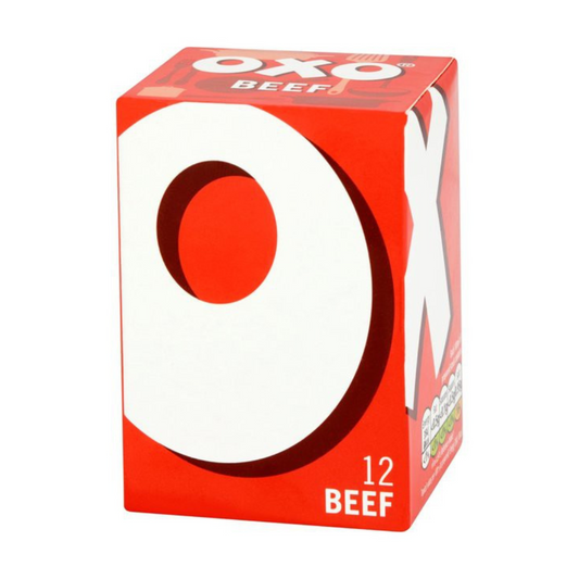 Oxo 12 Beef Stock Cubes 71g อ็อกโซ่ ซุปก้อนรถเนื้อวัว 12 ก้อน 71g