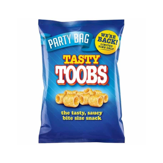 [Best before 27-Sep-2026]Tasty Toobs The Tasty ,Saucy Bite Size Snacks 150g