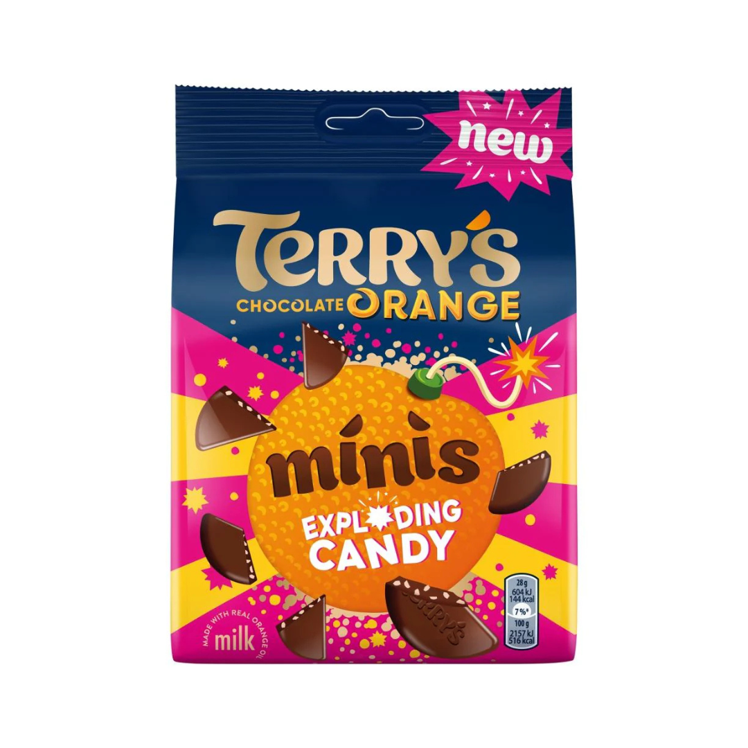 Terrys Chocolate Orange Minis Exploding Candy 105g