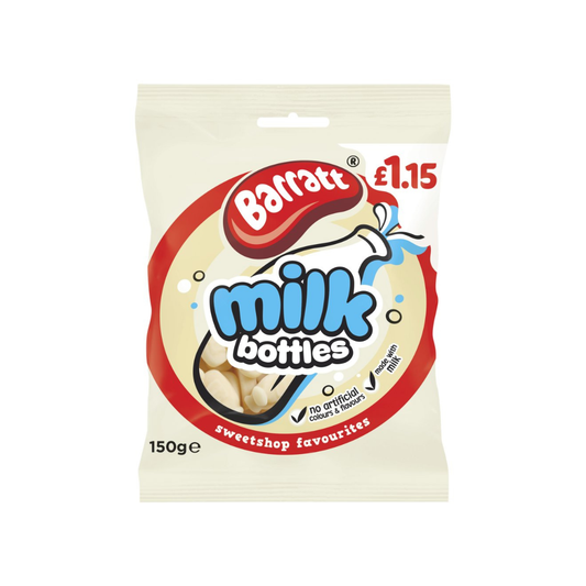 Barratt Milk Bottles Sweetshop Favourites 150g
