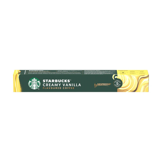 Starbucks Creamy Vanilla Flavoured Coffee 10 Capsules 51g