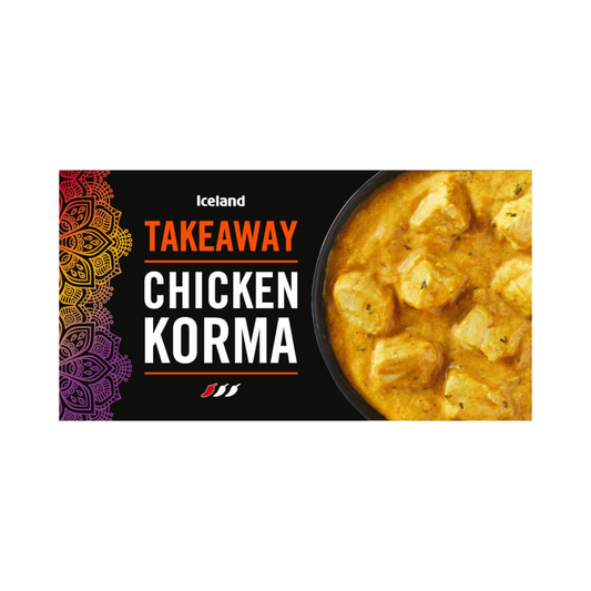 Iceland Chicken Korma 375g ไอซ์แลนด์ อกไก่ปรุงสุกในซอสครีมมะพร้าว 375 กรัม