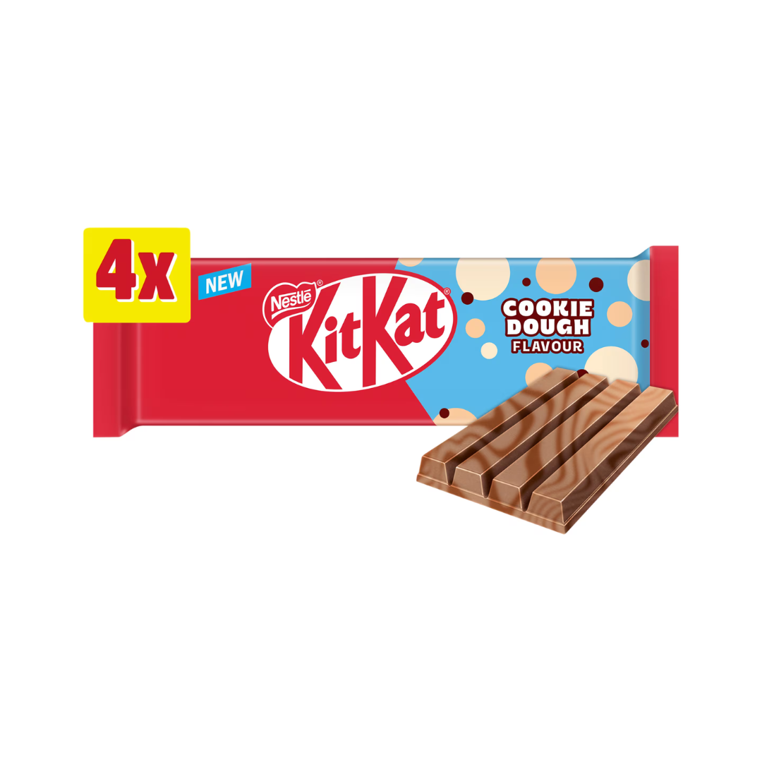 Nestle Kit Kat Cookie Dough Chocolate 4 Bars 166g