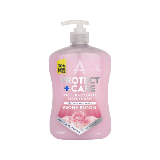 Astonish Peony Bloom Anti-Bacterial Liquid Hand Wash 600ml