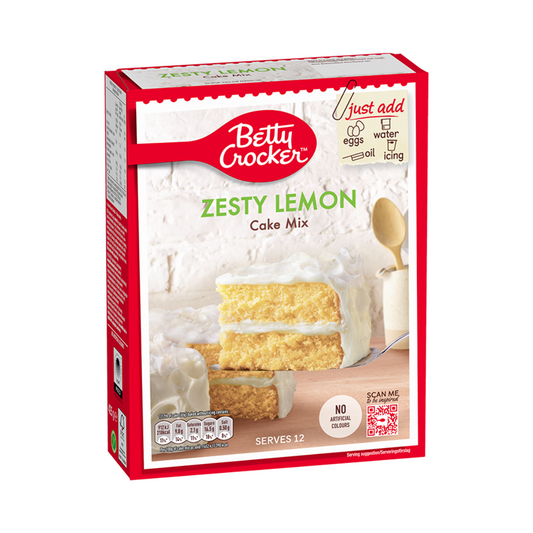 Betty Crocker Zesty Lemon Cake Mix 425g