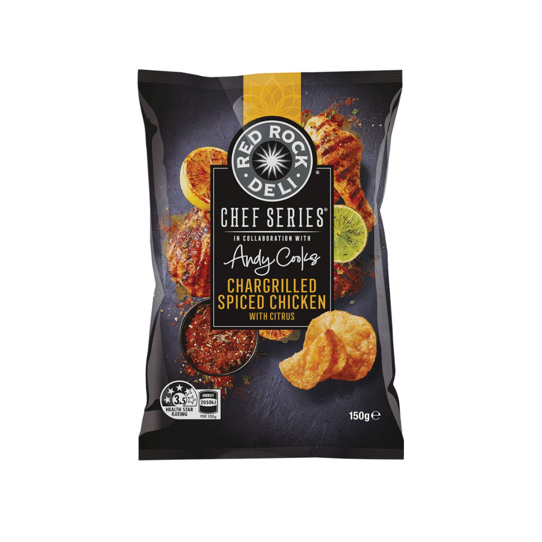 Red Rock Deli Chef Series Andy Cooks Chargrilled Spiced Chicken with Citrus 150g