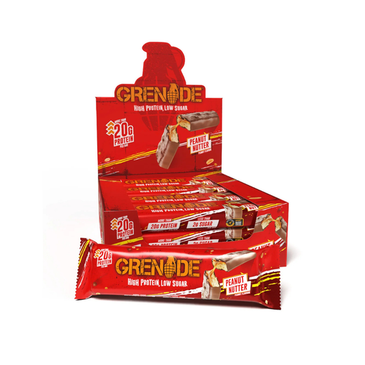 Grenade High Protein Bar Peanut Nutter 12 Packs 720g