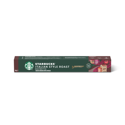 Starbucks by Nespresso Italian Roast Coffee Pods 10 Pods  56g