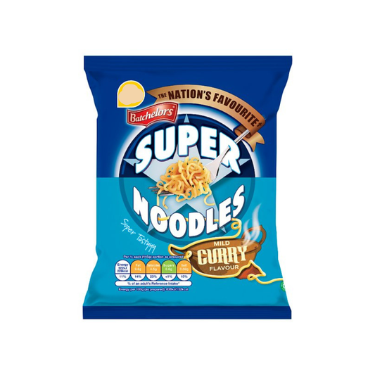 Batchelors Super Noodles Mild Curry Flavour 90G