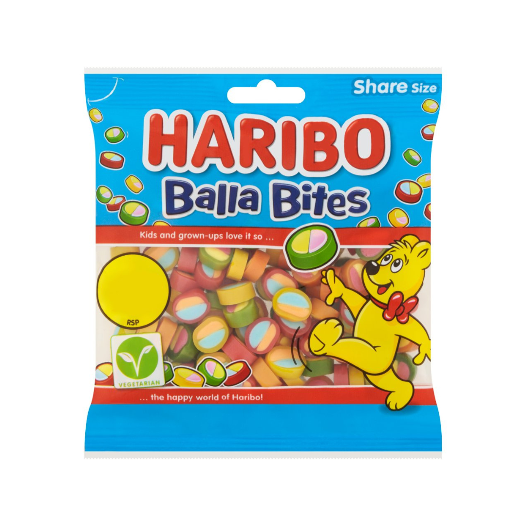 Haribo Balla Bites 154g