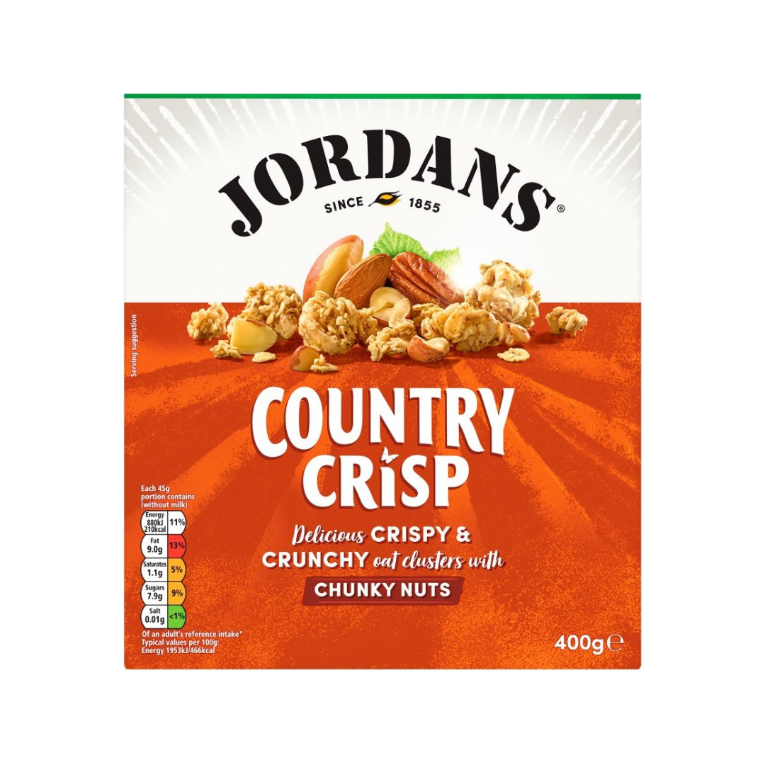 Jordans Country Crisp Chunky Nut 400g