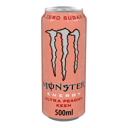 Monster Energy Drink Ultra Peachy Keen Zero Sugar 500ml