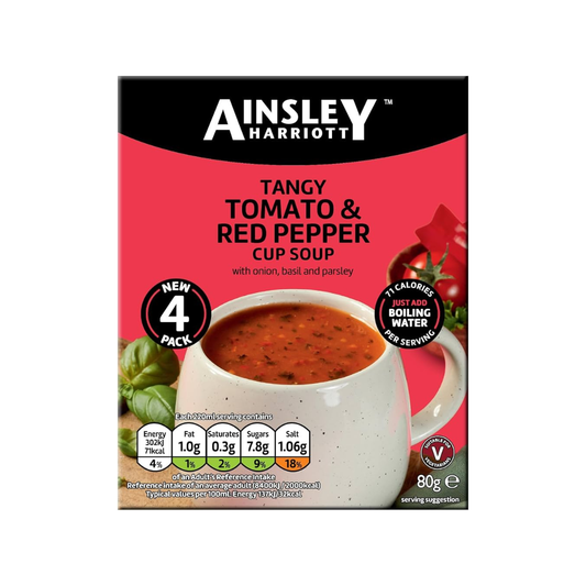 Ainsley Harriott Tangy Tomato & Red Pepper Cup Soup 80g