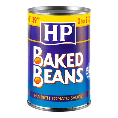 HP Baked Beans In A Rich Tomato Sauce 415g ถั่วอบ HP - 415 กรัม