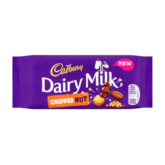 Cadbury Dairy Milk Chopped Nut Bar 95g