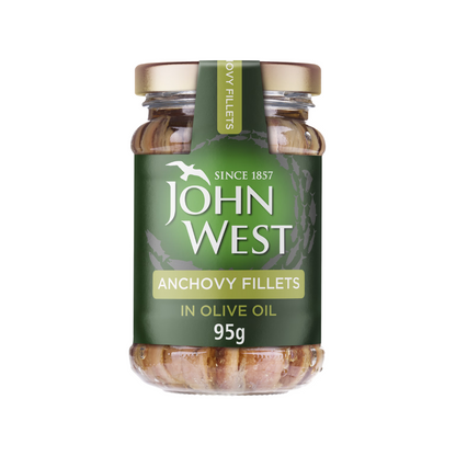 John West Anchovy Fillets in Olive Oil 95g