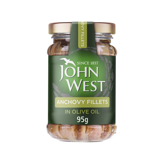 John West Anchovy Fillets in Olive Oil 95g