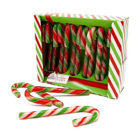 Bonds of London Peppermint Candy Canes 12 Pack 144g