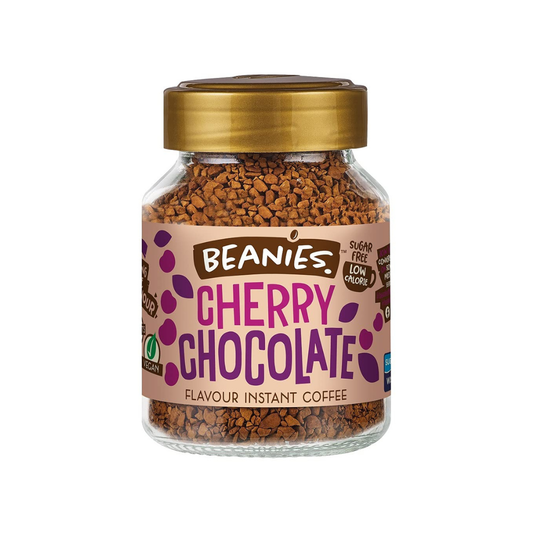 Beanies Cherry Chocolate Flavoured Instant Coffee 50g