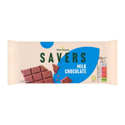 Morrisons Savers Milk Chocolate 100g