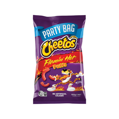 Cheetos Flamin Hot Puffs 150g