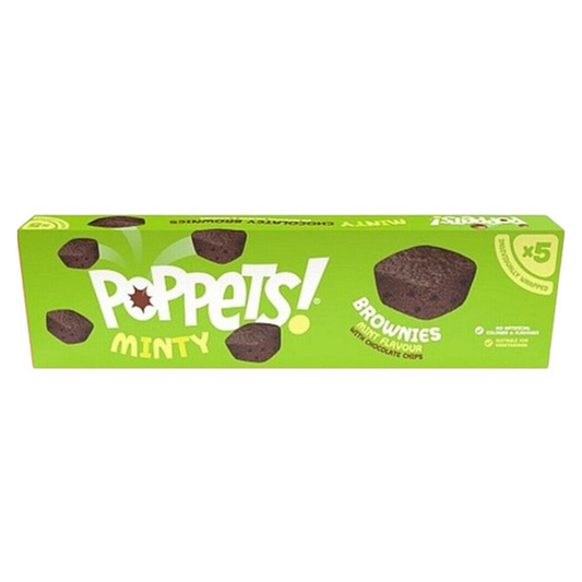 Poppets Mint Brownies 125g