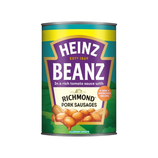Heinz Baked Beans & Richmond Pork Sausages 415g
