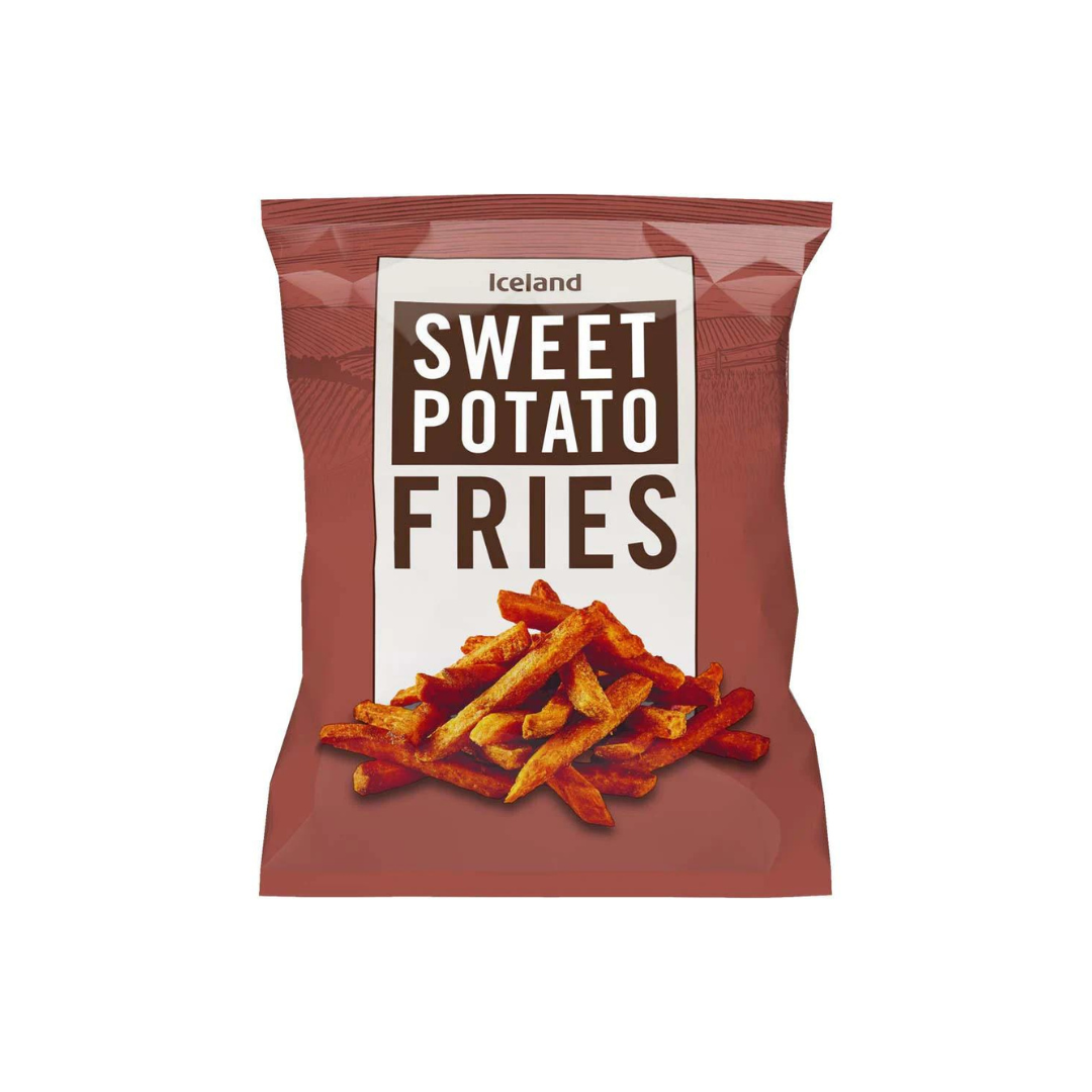 Iceland Sweet Potato Fries 600g ไอซ์แลนด์ มันฝรั่งหวานทอด 600 กรัม