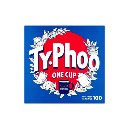 Typhoo One Cup 100 Tea Bags 200g ไทพู วัน คัพ ชา100 ถุง 200กรัม