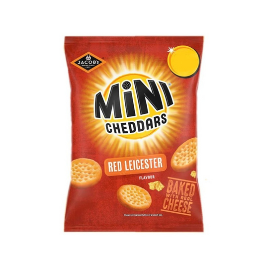 Jacob's Mini Cheddars Red Leicester 90g