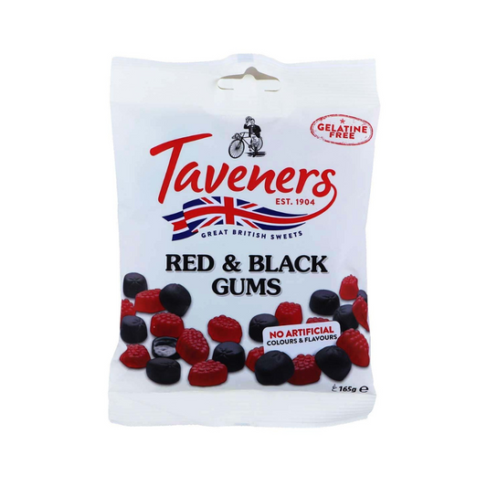 Taveners Red & Black Gums 165g
