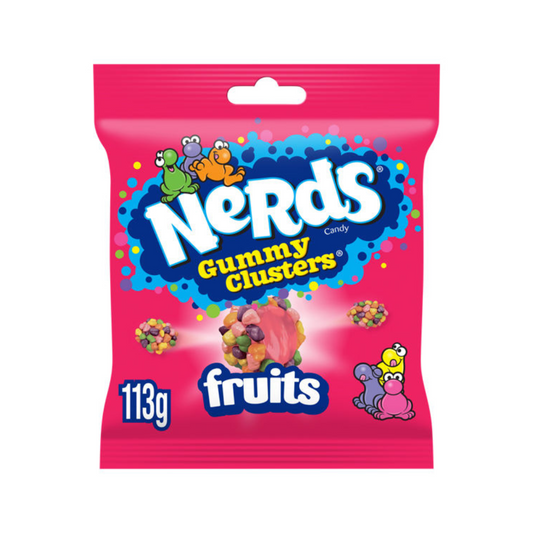 Nerds Gummy Clusters Fruit Flavour Candy 113g