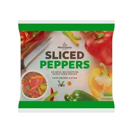 Morrisons Ready Prepared Sliced Peppers 500g