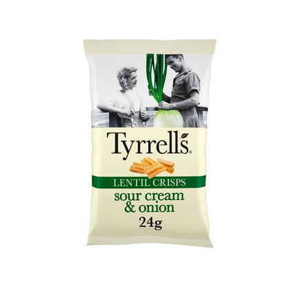 Tyrrells Lentil Sweet Chilli and Red Pepper Crisps 24g