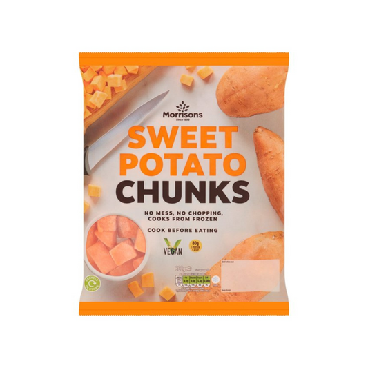 Morrisons Sweet Potato Chunks 600g