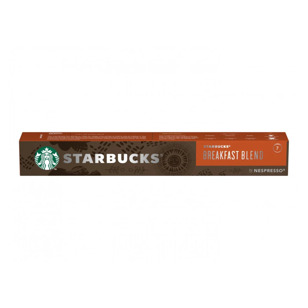 Starbucks Breakfast Blend Medium Coffee 10 Capsules 51g