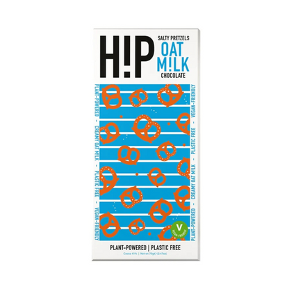 [Best Before 31Oct2025] Hip Oat Milk Cookies Salty Pretzel Chocolate 70g