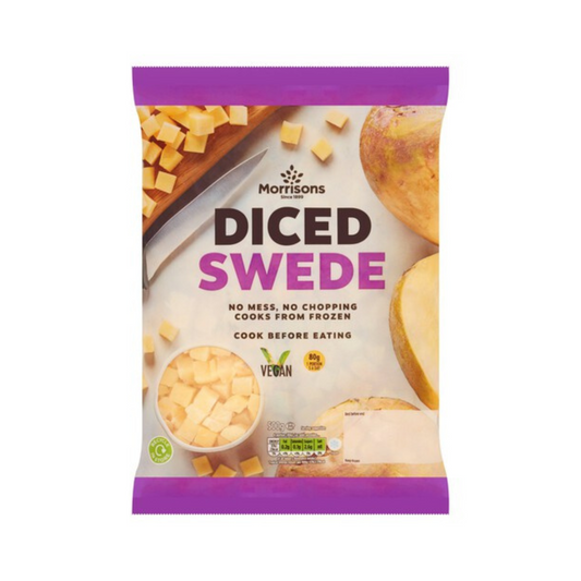 Morrisons Diced Swede 500g