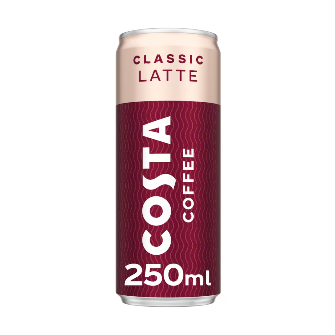 [BestBefore-31Dec2025] Costa Coffee Sidekick Double Espresso Latte Can 250ml