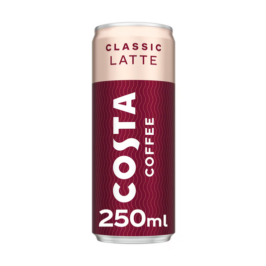 [BestBefore-31Dec2025] Costa Coffee Sidekick Double Espresso Latte Can 250ml