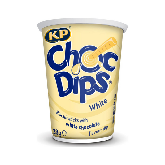 KP Choc Dips White Chocolate 28g