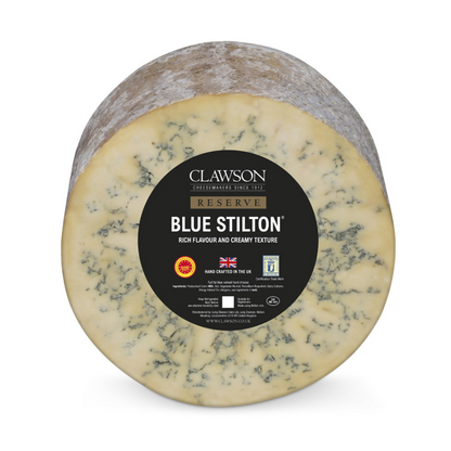 Clawson British Blue Stilton Cheese คลอว์สัน บลูสติลตันชีส