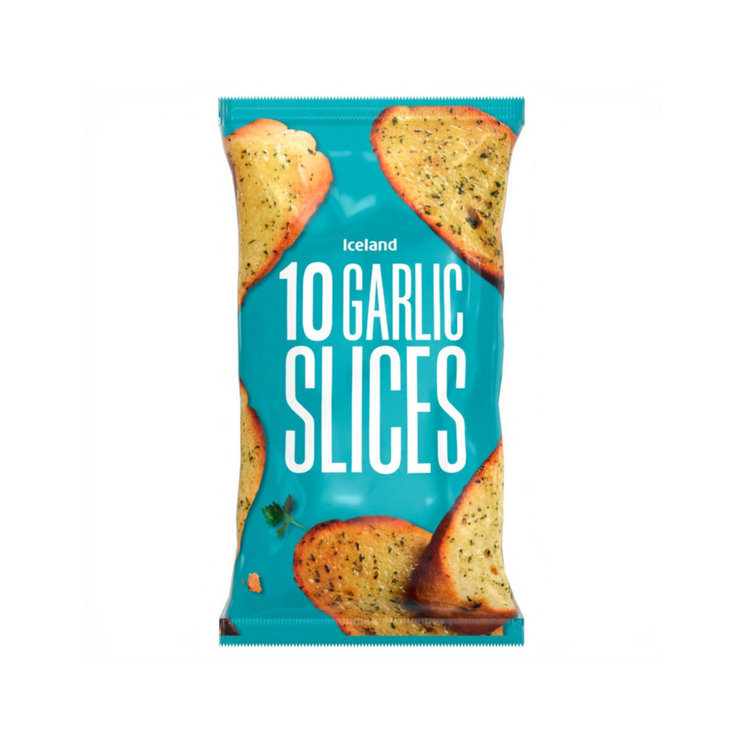 Iceland 10 Garlic Slices 260g