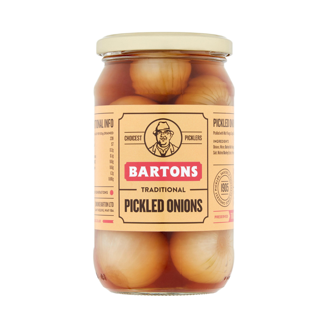 Bartons Traditional Pickled Onions 450g