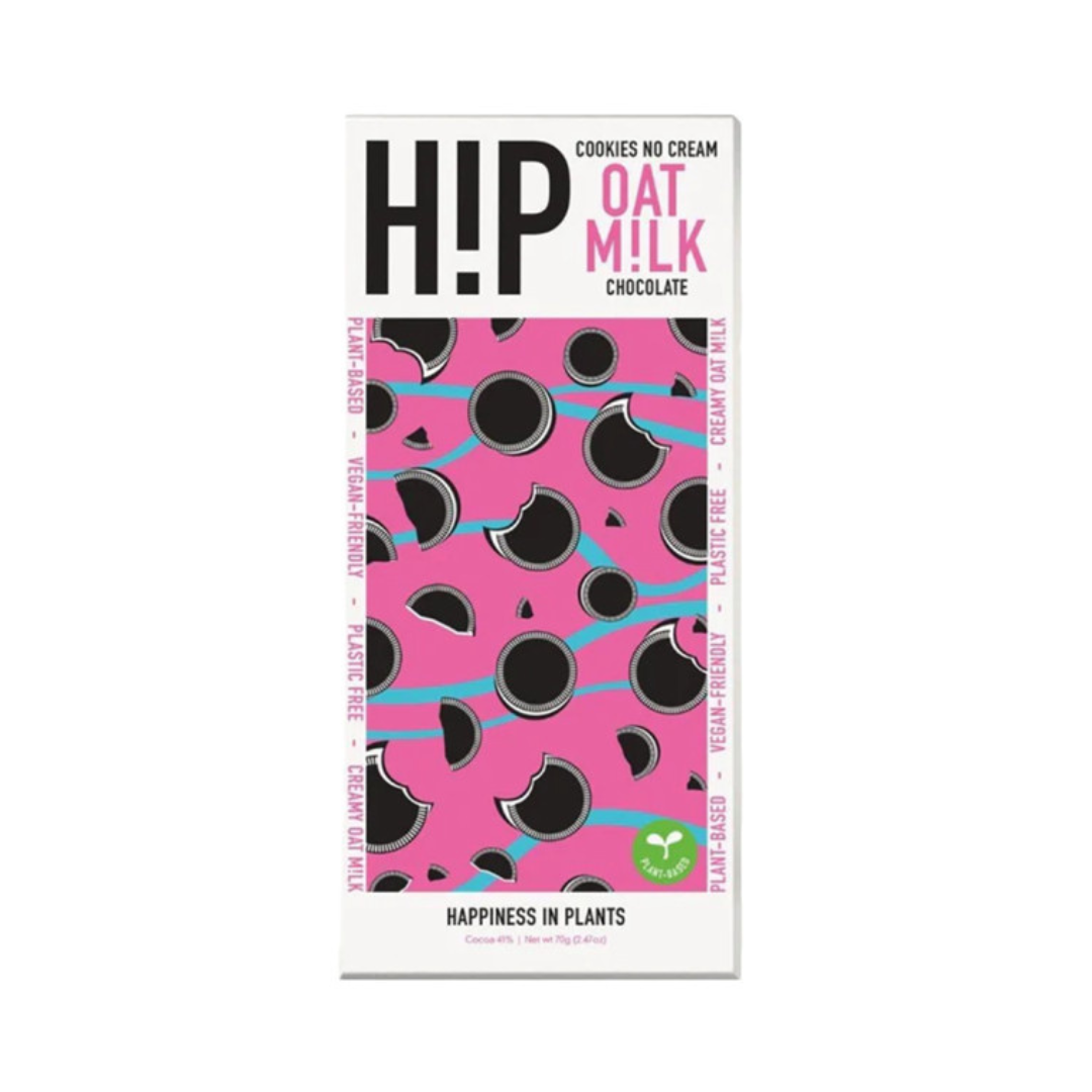 [Best Before 30Sep2025] Hip Oat Milk Cookies No Cream Chocolate 70g