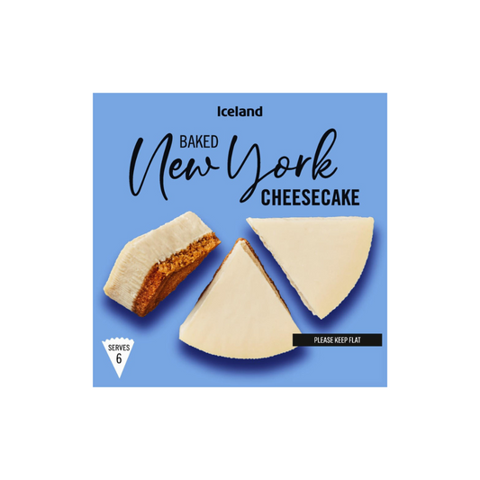 Iceland Baked New York Cheesecake 400g ไอซ์แลนด์ นิวยอร์ค ชีสเค้กอบ 400 กรัม