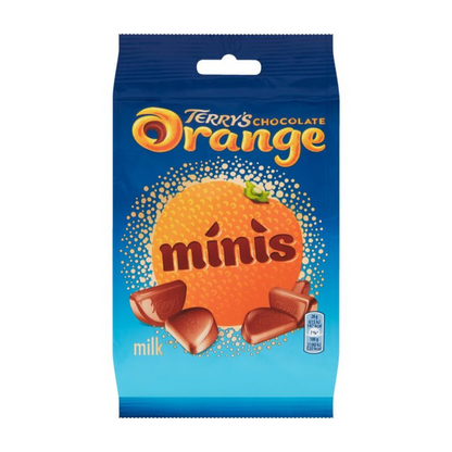 Terry's Chocolate Orange Minis Milk 125g เทอร์รี่ นมรสช็อกโกแลต ส้ม มินิส์ 125 กรัม