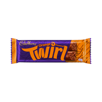 Cadbury Twirl Orange Chocolate Bar 43g